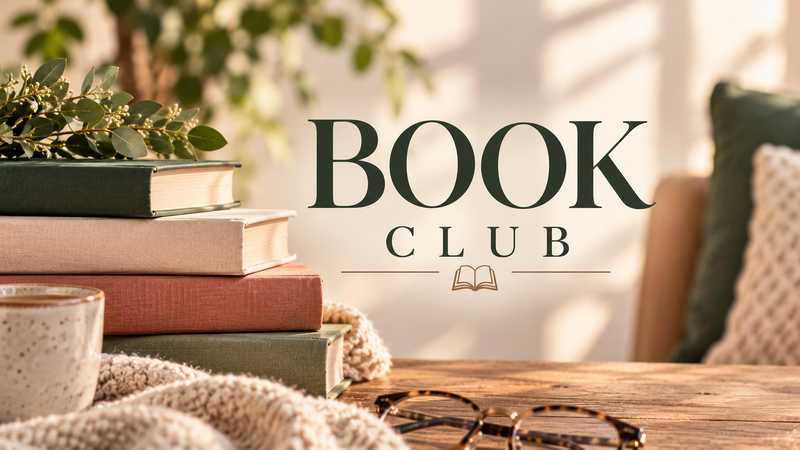 Monthly Book Club — Join us for our monthly Book Club in the Clubroom! We’ll discuss our second book pick, enjoy some snacks, and spend time connecting with fellow readers in the community.