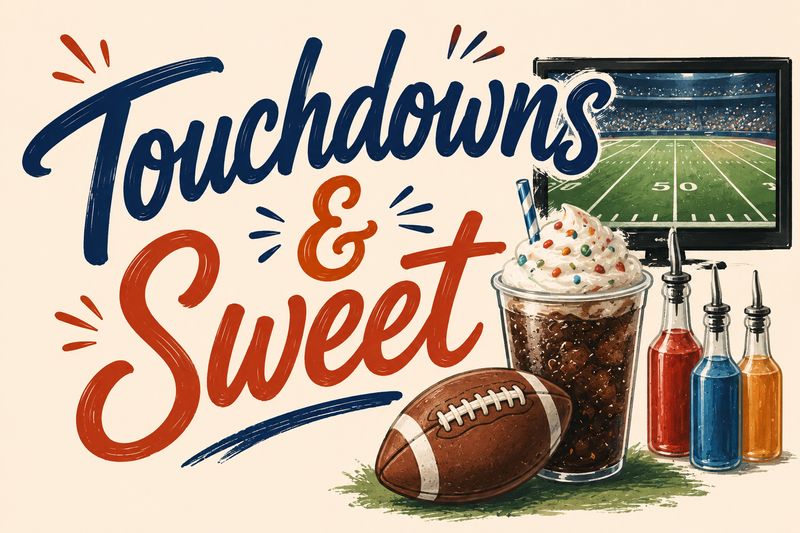 Touchdowns & Sweet Sips Social — Come enjoy an afternoon of football, refreshing drinks, and community at our Touchdowns & Sweet Sips Social! Stop by the Clubhouse to create your own custom soda with a variety of flavors and add-ins, then grab a seat and enjoy football on the big screen. Whether you come for the game, the sweet sips, or both, we hope you’ll join us for a fun and relaxed evening with your neighbors! Please express interest - it helps us plan better! Plus, you'll get reminders.