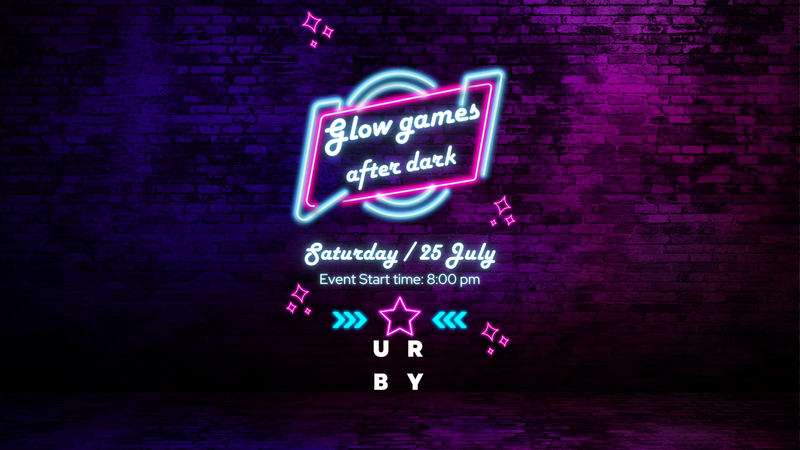 Glow games after dark — Get ready for a glowing good time! Join us for Glow Games After Dark, featuring glow-in-the-dark Tic-Tac-Toe, Jenga, Cornhole, Checkers, and more. Enjoy friendly competition, meet your neighbors, and grab complimentary refreshments throughout the evening.
