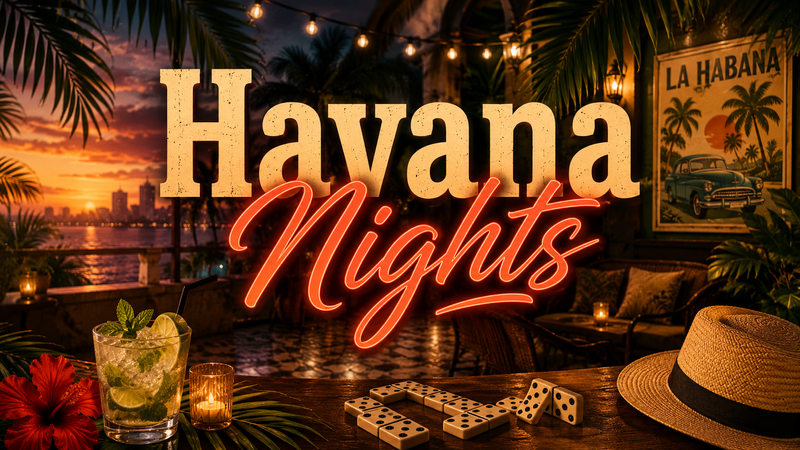 Havana Nights 🌴🍹 — Atlas residents are invited to an evening inspired by the vibrant spirit of Havana! Join your neighbors for a relaxing night featuring island-inspired bites, music, games, and great conversation in the Atlas Sky Lounge. Enjoy a laid-back atmosphere, challenge friends to a game of dominoes, and experience an evening filled with tropical vibes and community. Please express interest - it helps us plan better! Plus, you'll get reminders.