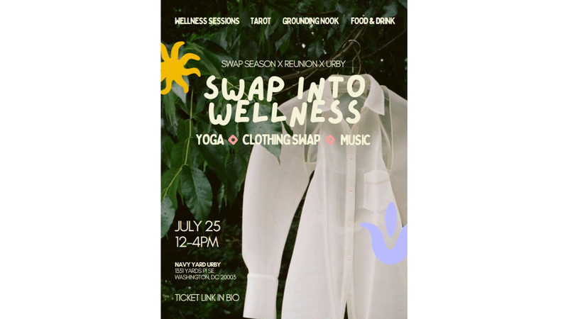 Swap Into Wellness — More taste, less waste. Swap your pre-loved pieces and connect with a community that loves fashion with purpose! Join us for another thoughtfully curated experience with Swap Season featuring a boutique-style clothing swap, complimentary tarot readings, made-to-order matcha by Celeste Cafe, delicious Hawaiian cuisine from Lei Musubi available for purchase, and other mindful activations designed to help you slow down and reconnect. Bring up to 10 gently loved clothing items to swap for fresh finds while connecting with a community that values sustainability, wellness, and intentional living. Together, we're extending the life of clothing, reducing textile waste, and contributing to the slow fashion movement! More Details: https://www.eventbrite.com/e/swap-into-wellness-tickets-1992889829126?aff=oddtdtcreator Please express interest - it helps us plan better! Plus, you'll get reminders.
