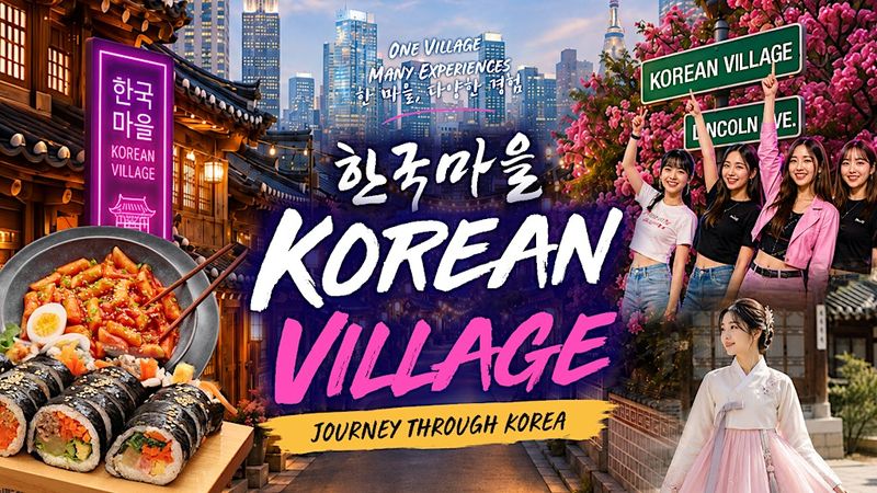 Korean Village 2026: Language, Food, K-Pop & Culture Camp FREE — Overview Dive into all things Korean with food, language, K-pop vibes, and culture packed into one fun camp! ONE VILLAGE. MANY EXPERIENCES. 한 마을, 다양한 경험 Ready to immerse yourself in the vibrant culture of South Korea without leaving New York? Welcome to Korean Village: Journey Through Korea! Event Details 📅 Date: August 3–7, 2026 (Monday – Friday) ⏰ Time: 10:00 AM – 4:00 PM Daily (Registration opens at 9:00 AM on the first day) 📍 Location: 171 Lincoln Ave, Bronx, NY 10454 💰 Fee: $250 (Includes daily lunch!) Registrants will receicve invoice upon registration for payment Whether you are a die-hard K-Pop fan, an aspiring Korean speaker, a foodie craving authentic flavors, or a history buff, this 5-day cultural event has something for everyone. From traditional arts to modern pop culture, explore the ultimate Korean experience all in one place. Please express interest - it helps us plan better! Plus, you'll get reminders.