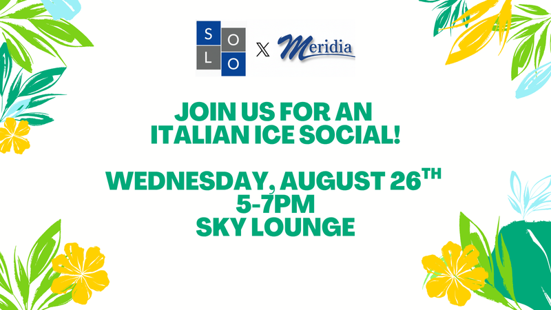 Italian Ice Social — Join us for an Italian ice social - we hope to see you there! Please express interest - it helps us plan better! Plus, you'll get reminders.