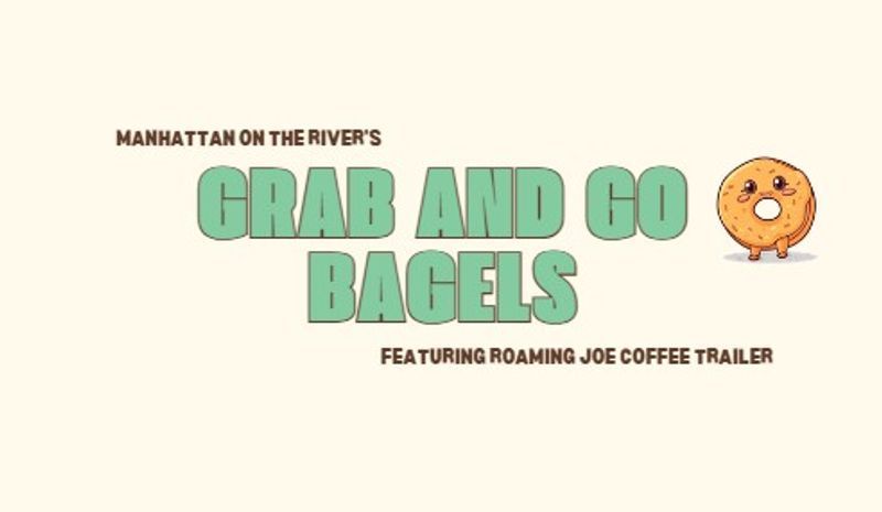 Grab and Go Bagels x Roaming Joe! — Good morning, Manhattan residents! Join us in the clubhouse Friday morning for a little pre-weekend pick-me-up. We’ll have grab-and-go Panera bagels provided to help start your day off right. 🥯🍓 Adam with Roaming Joe Coffee is back up and running and will be set up in the roundabout from 8AM to 11AM with coffee available for purchase! ☕️ Stop by starting at 8AM while supplies last!