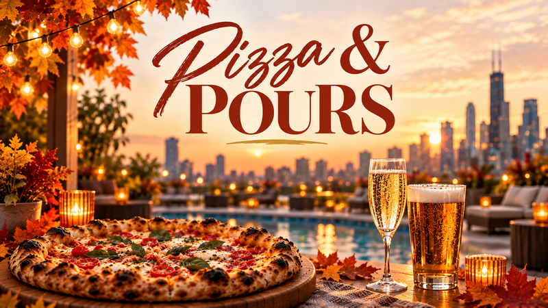 Pizza & Pours — Join your neighbors for Pizza & Pours! Enjoy pizza, Prosecco, and beer while taking in the views from the 10th Floor Pool Deck and spending the evening with the community. Please express interest - it helps us plan better! Plus, you'll get reminders.