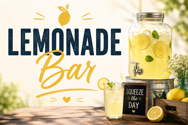 Lemonade Bar — Cool off with a refreshing glass of lemonade! Stop by the Bancroft Building and customize your drink with a variety of delicious flavors and garnishes. It’s the perfect way to beat the summer heat.