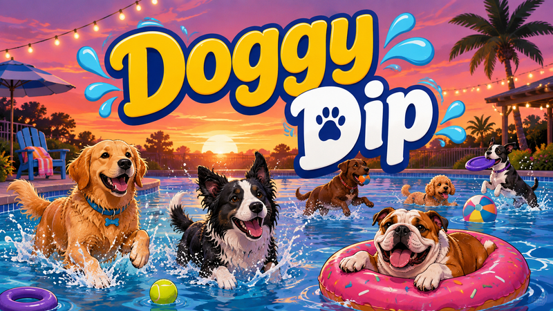 Doggy Dip — Bring your pup out for an evening of fun at Doggy Dip! Join your neighbors and let your four-legged friend enjoy some splash time before the sun goes down. Please express interest - it helps us plan better! Plus, you'll get reminders.