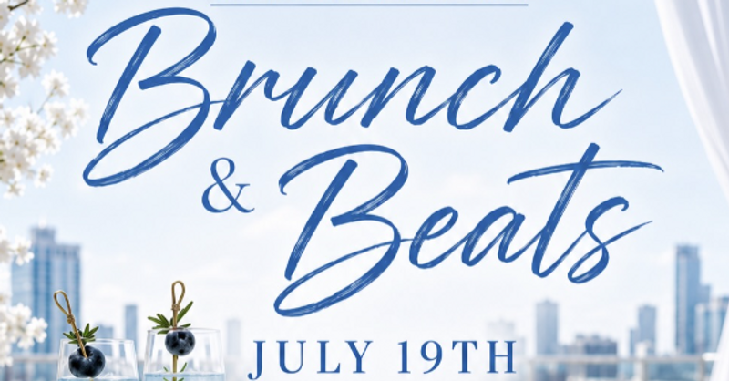 Brunch & Beats Rooftop Edition — Spend your Sunday at one of the Lehigh Valley’s most anticipated brunch experiences! Brunch & Beats will be held at the beautiful Renaissance Hotel Rooftop for an afternoon of delicious food, handcrafted cocktails, incredible music, and unbeatable rooftop views. 🗓 Sunday, July 19 🕐 1:00 PM – 6:00 PM 📍 Renaissance Hotel Rooftop 12 N. 7th Street, Allentown, PA 18101 👔 Dress Code: All White or Baby Blue Sounds By 🎧 DJ Timma 🎧 Jamal Knight 🎧 DJ Romeo G ⚽ FIFA World Cup Final Watch Party Take Brunch & Beats to the next level! The FIFA World Cup Final will be streamed live on the rooftop projector so you won’t miss a second of the action while enjoying brunch, drinks, and great music. Ticket Options 🎟 Early Bird General Admission – $30 ● Admission ● Two drink tickets 🍽 Buffet Pass – $50 ● Brunch buffet ● Buffet served from 1:30 PM – 3:30 PM 🥂 Brunch Experience – $65 ● Admission ● Brunch buffet (1:30 PM – 3:30 PM) ● Two drink tickets What to Expect ● Beautiful rooftop atmosphere ● Live DJs all afternoon ● Signature cocktails and full-service bar ● Live FIFA World Cup Final on the projector ● Great food, great music, and great company Whether you’re coming to celebrate, network, catch the World Cup Final, or simply enjoy an upscale Sunday afternoon, Brunch & Beats is the perfect place to be. 21+ Event Valid ID Required. Tickets are limited and expected to sell out. Get tickets: https://www.eventbrite.com/e/brunch-beats-all-white-or-baby-blue-tickets-1992605351245?aff=ebdsoporgprofile