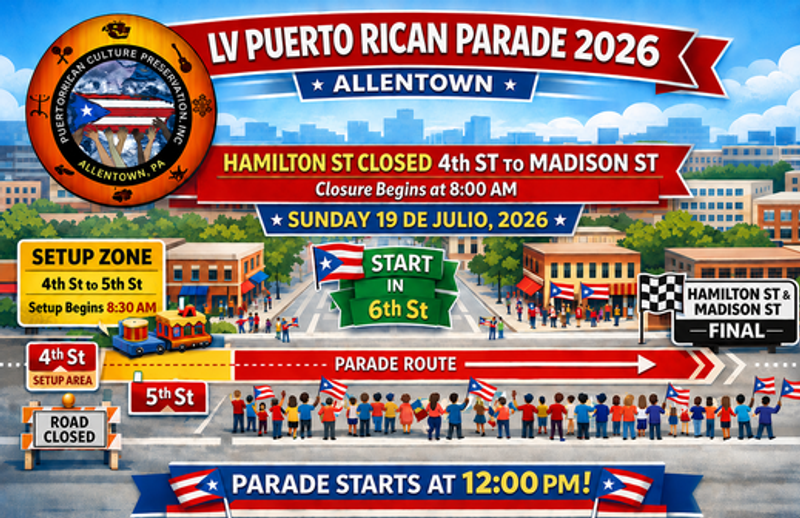 LV Puerto Rican Parade — Get the details: https://www.prculturepreservation.org/parade.html. The mission of the Puertorrican Culture Preservation Inc Parade is to teach Puerto Rican roots and culture, uniting the community in a proud and family-oriented event. Enjoy a flag raising prior to the parade at 11 a.m. Please express interest - it helps us plan better! Plus, you'll get reminders.
