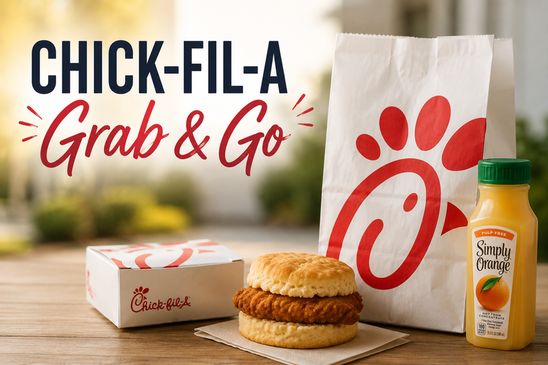 Grab ’N’ Go Breakfast — Start your morning with a quick and easy Grab ’N’ Go Breakfast featuring Chick-fil-A! Stop by the Leasing Office and pick up breakfast while supplies last. While supplies last. Please express interest - it helps us plan better! Plus, you'll get reminders.