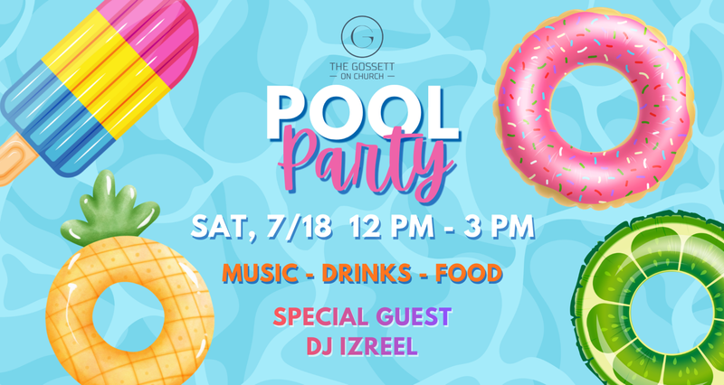 Pool Party — Dive into summer at our community Pool Party! Enjoy music, food, drinks, and a special live performance from DJ Izreel. Bring your swimsuit and join your neighbors for an afternoon of fun in the sun. Please express interest - it helps us plan better! Plus, you'll get reminders.
